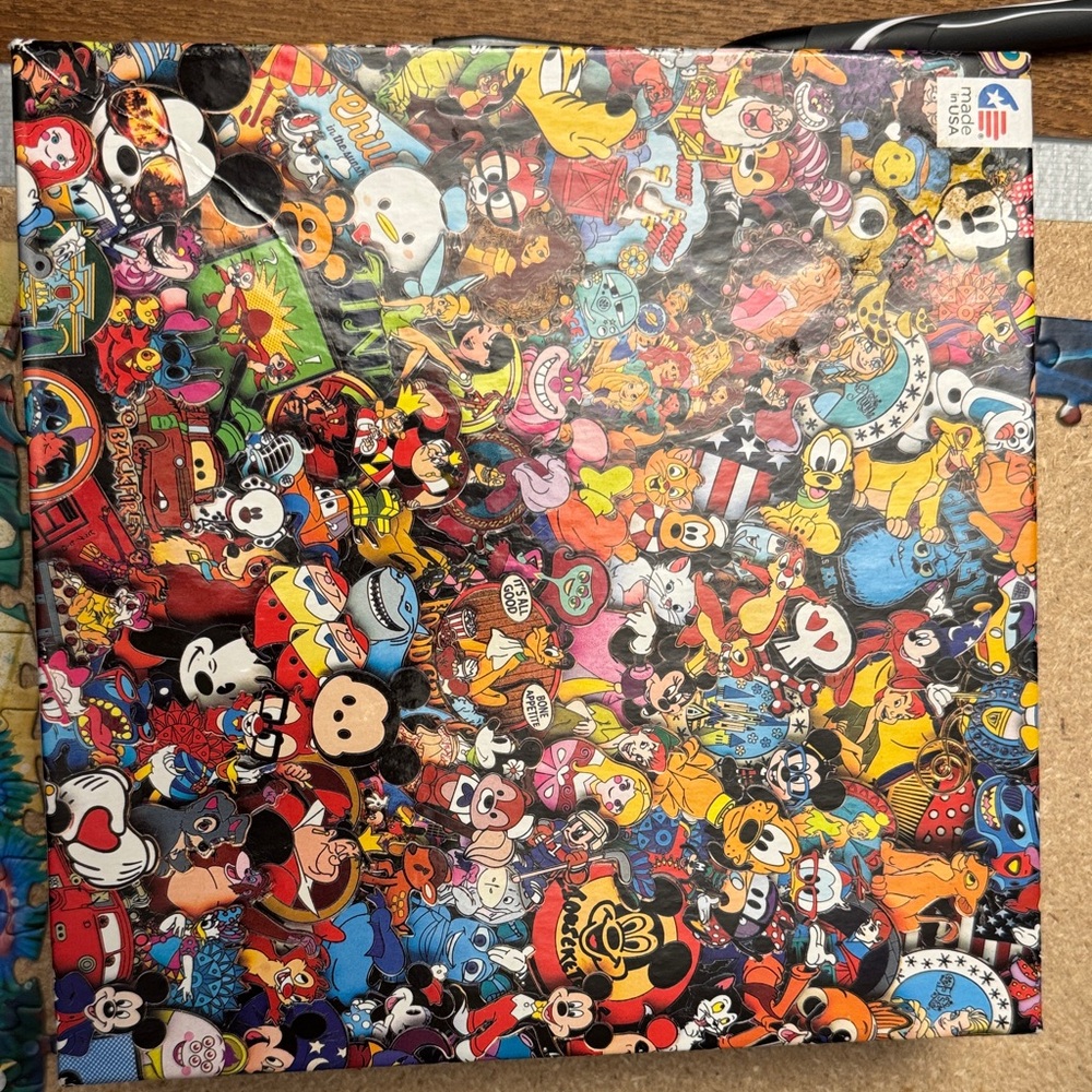 Colorful Disney Collector Pins Puzzel
